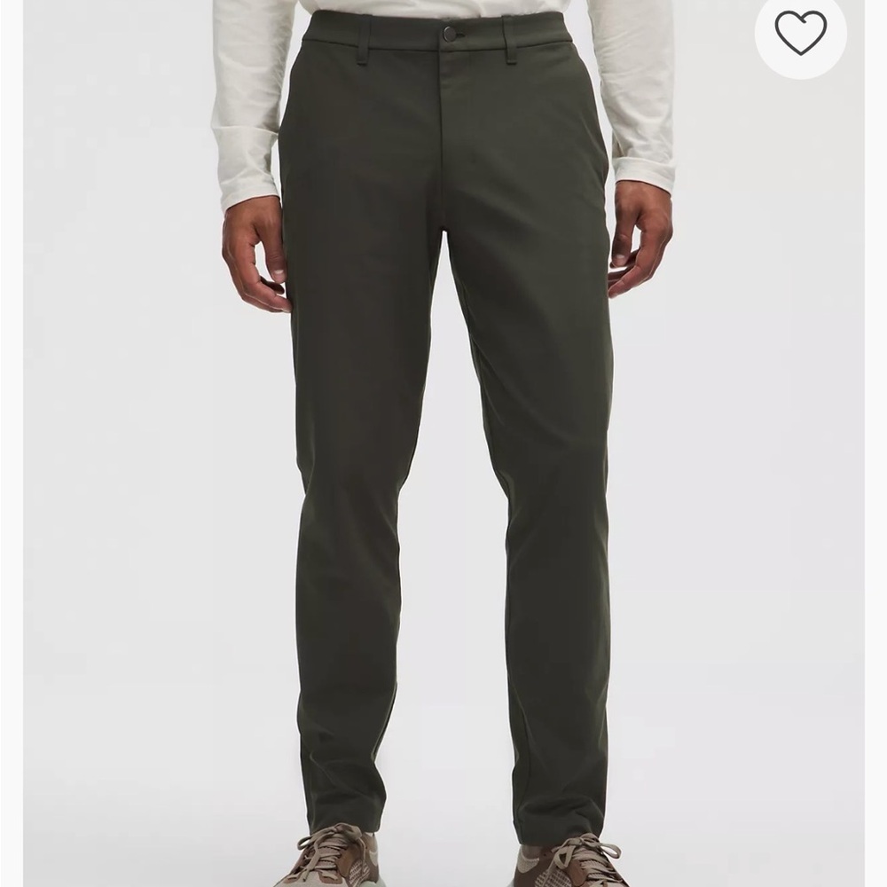 NWT men’s lululemon slim fit warpstreme pant 34x34